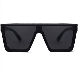Black Frameless Sunglasses